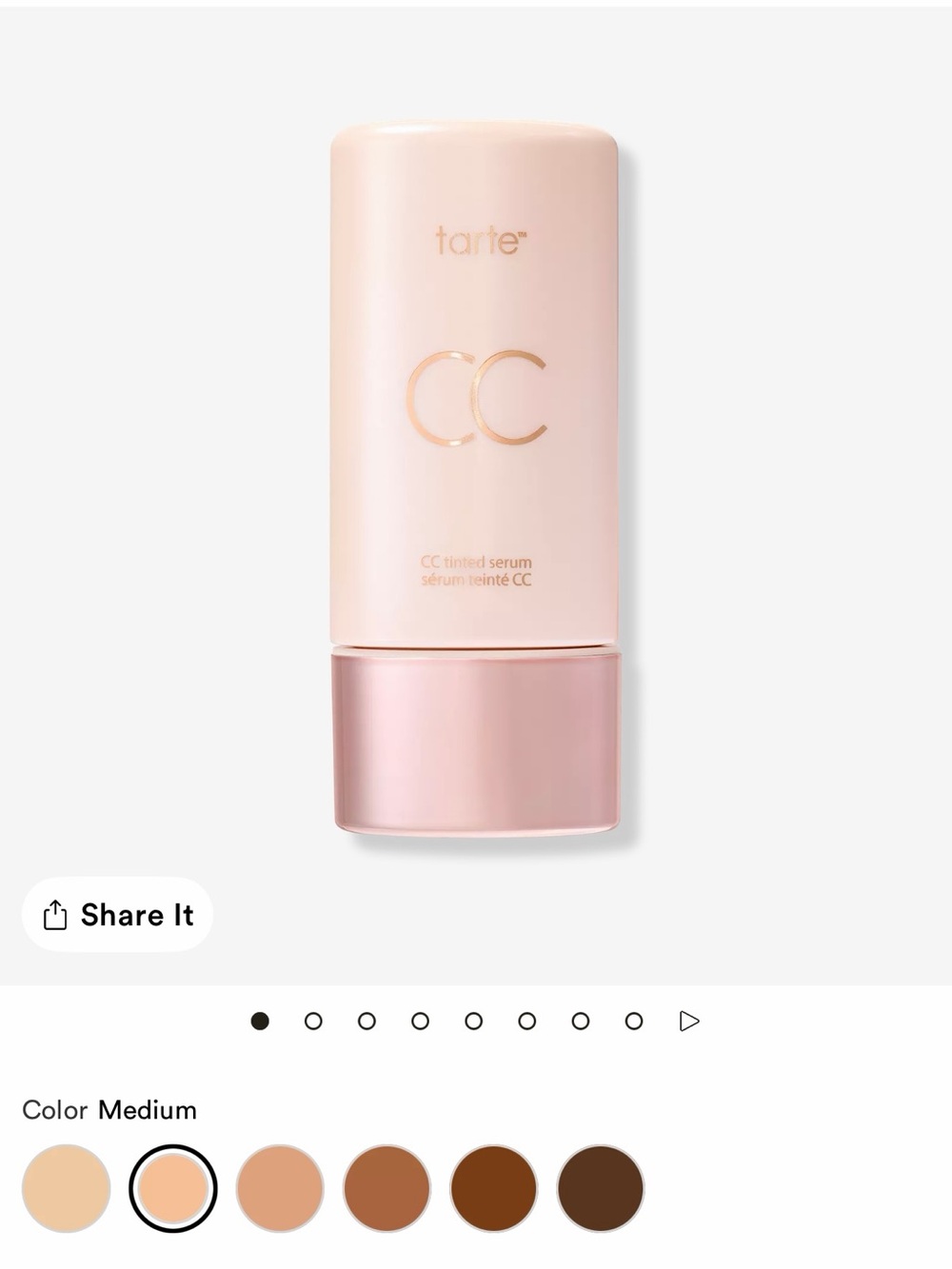 Tarte CC Tinted Serum – Medium